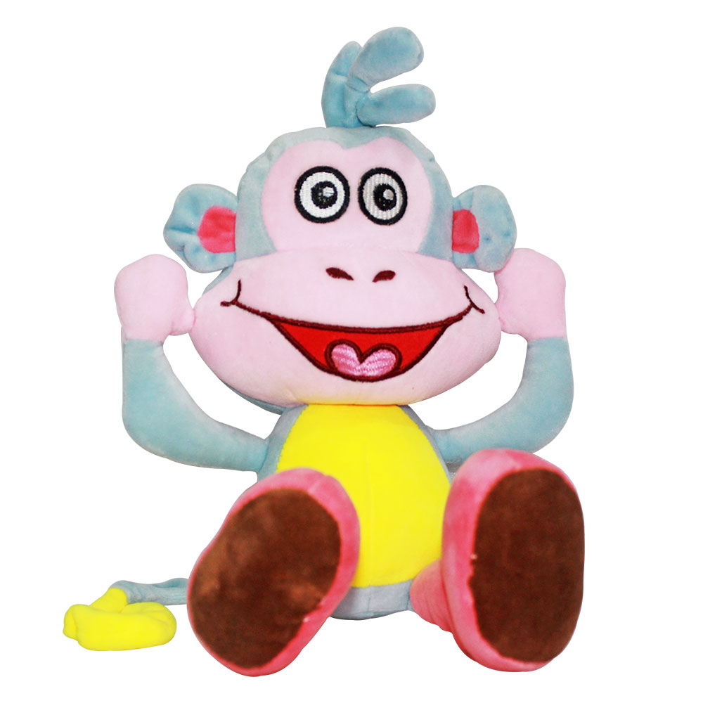 small soft toy monkey