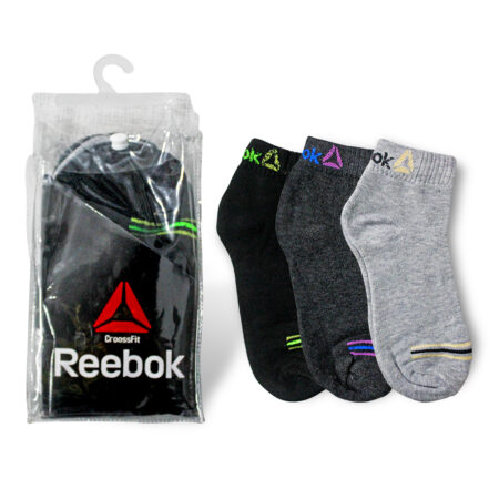 Reebok Premium Cotton Ankle Socks for Men and Women Pack of 3 First Copy SellerFort.in